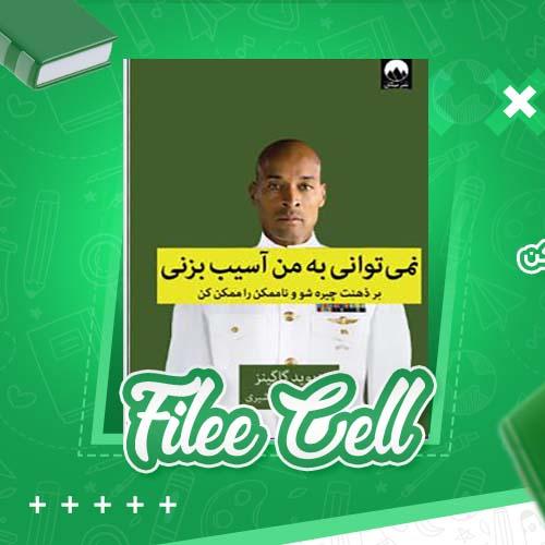 دانلود کتاب نمی‌توانی به من آسیب بزنی: بر ذهنت چیره شو و ناممکن را ممکن کن دیوید گاگینز (PDF) 509 صفحه
